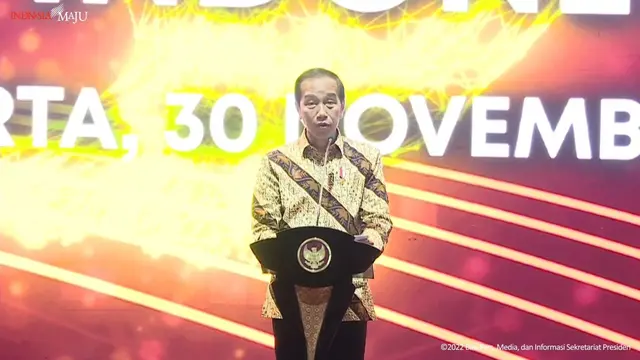 Presiden Jokowi menyebut rambut para pemimpin negara G20 kini tambah putih karena pusing memikirkan kondisi ekonomi dunia.