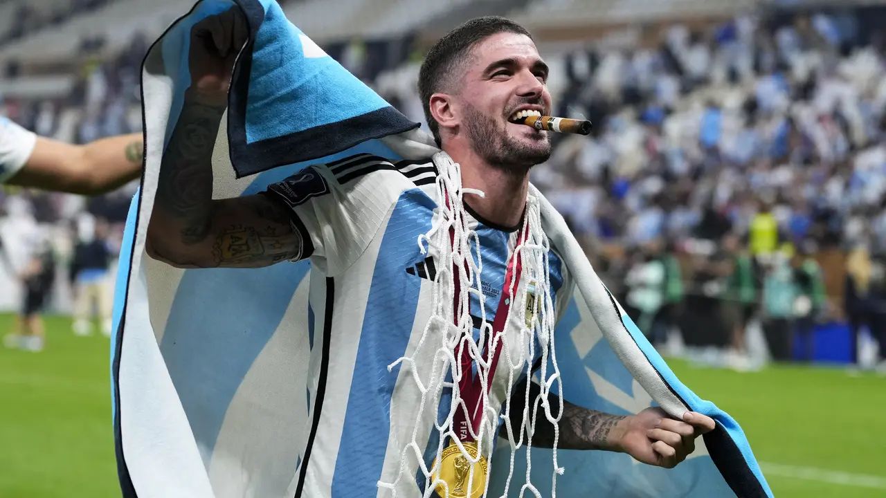 Foto: Momen Kemeriahan Timnas Argentina setelah Kandaskan Prancis di Final Piala Dunia