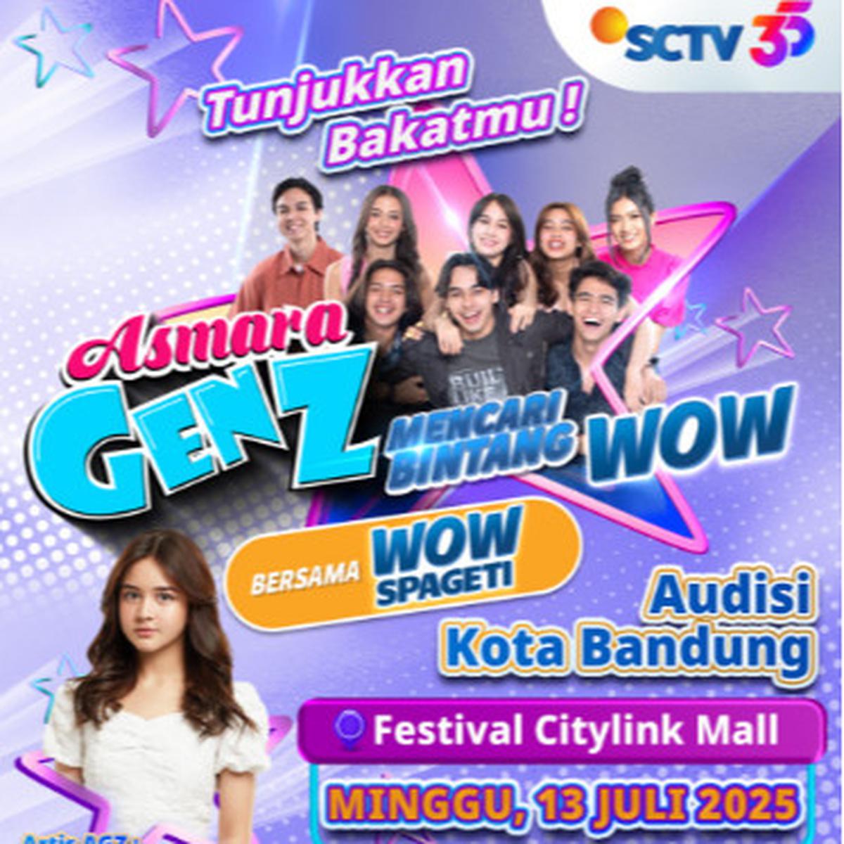 Audisi 'Asmara Gen Z Mencari Bintang Wow Bersama Wow Spageti'