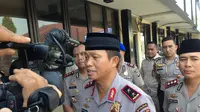 Kapolda Metro Jaya Irjen Moechgiyarto saat memberikan keterangan di Mapolres Kota Depok (Liputan6.com/ Ady Anugrahadi) 