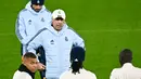 Laga tandang Real Madrid di markas Liverpool akan berlangsung pada Kamis 28 November 2024, pukul 03.00 dini hari WIB. (Paul ELLIS/AFP)