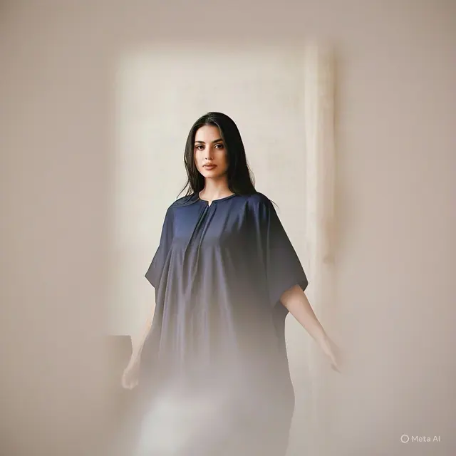 Model Kaftan agar Terlihat Langsing