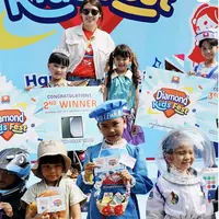 Terus berkomitmen untuk menyediakan yang terbaik bagi anak Indonesia, Diamond Milk adakan Diamond Kids Fest 2024 di hari anak Nasional.