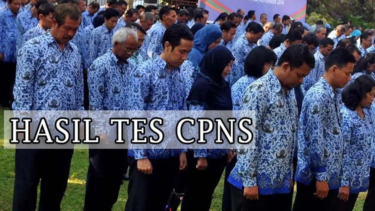 Ilustrasi Hasil Tes CPNS 