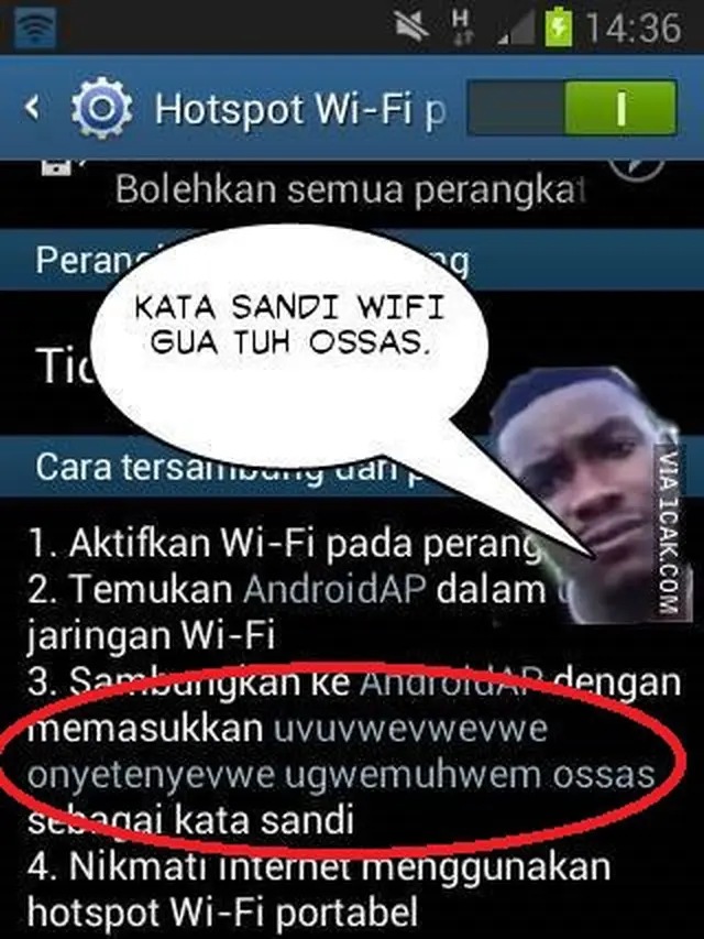 password wifi