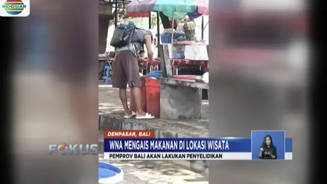 Pemprov Bali akan selidiki bule viral yang sedang mengais makanan di tempat sampah di Sanur, Denpasar, Bali.