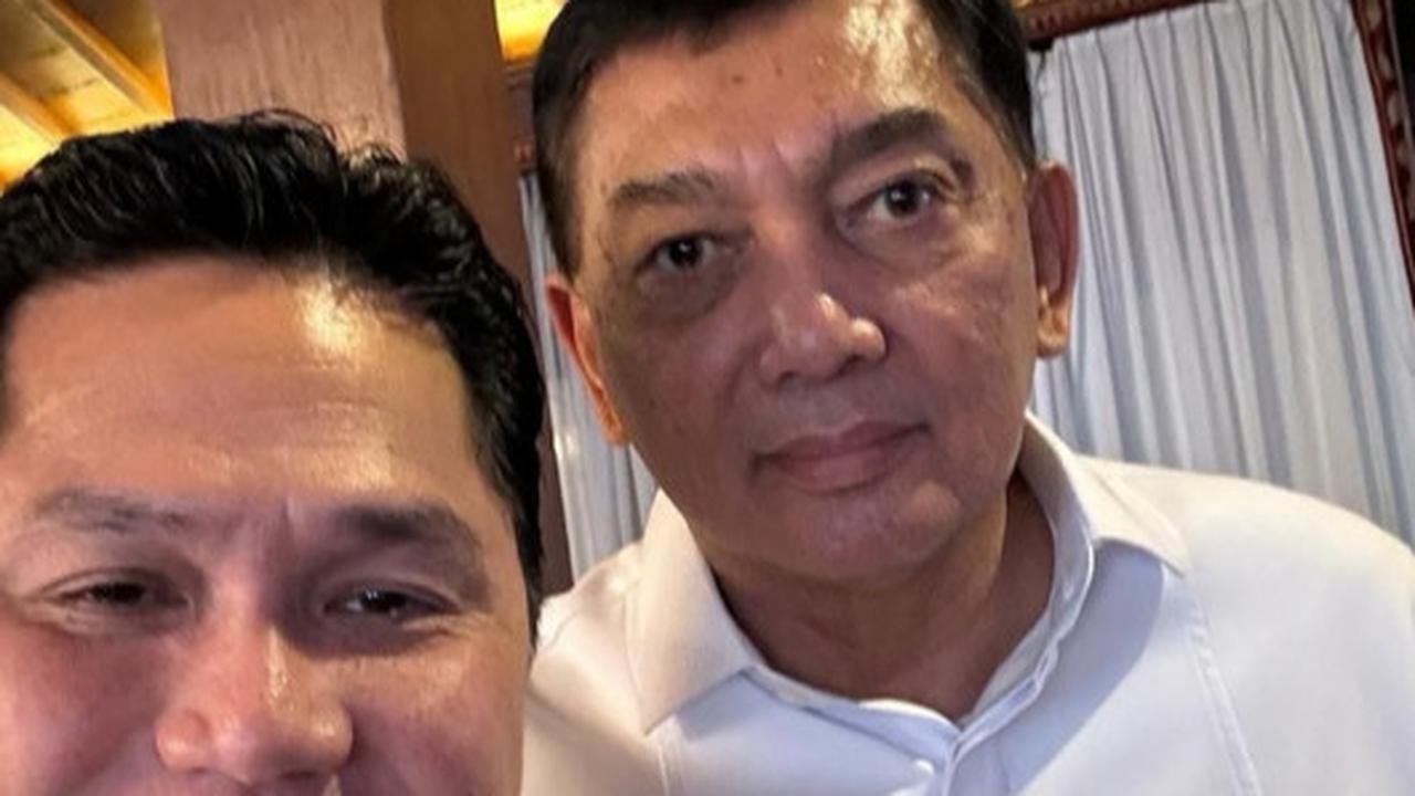 Erick Thohir dan Sjafrie Sjamsoeddin