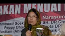 Mantan komisioner KPU Chusnul Mar'iyah saat diskusi di Taman Ismail Marzuki, Jakarta, Senin (18/8/2014) (Liputan6.com/Johan Tallo)