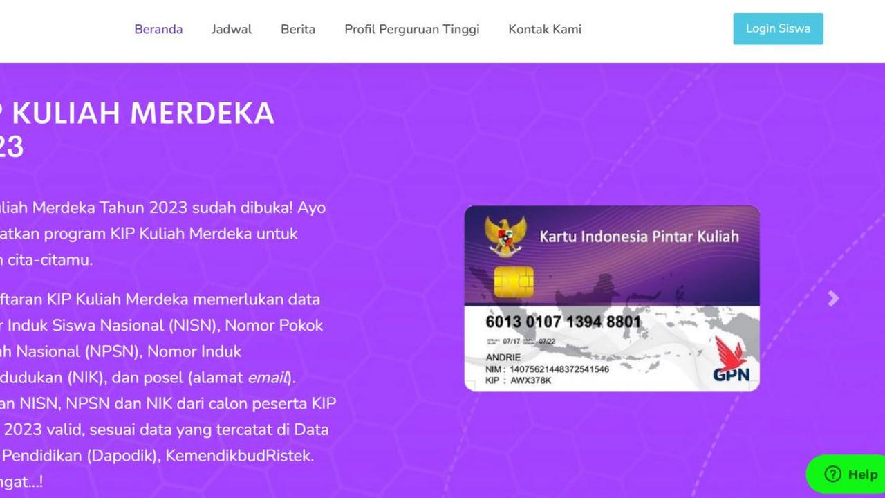 Masih Ada Kesempatan, Ketahui Syarat Daftar KIP Kuliah 2025 yang Ditutup Besok