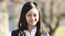 Kawashima Kiko atau sering disapa Putri Kako, saat kuliah di International Christian University (ICU), Tokyo, Jepang, (2/4/2015). Putri Kako adalah anak dari pasangan Pangeran Akishino sekaligus cucu dari Kaisar Akihito Jepang. (REUTERS/Yoshikazu Tsuno)