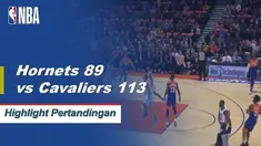 Jordan Clarkson mencetak 24 poin, Tristan Thompson mengikat 21 papan karier tertinggi saat Cavaliers melewati Hornets, 113-89.