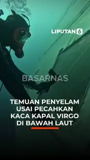 Temuan Penyelam Usai Pecahkan Kaca Kapal Virgo di Bawah Laut