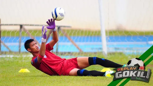 Kurnia Meiga melakukan penyelamatan penting kala melawan Madura United dan berhasil membuat Bayu Gatra Kecewa.