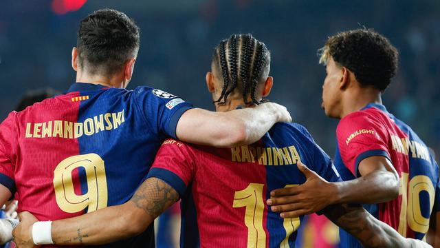 Foto: Melihat Keganasan Trio Barcelona, Dortmund Babak Belur di Liga Champions