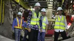 Gubernur DKI Jakarta Basuki Tjahaja Purnama atau Ahok akan blusukan ke lokasi proyek pembangunan Mass Rapid Transit (MRT) hari ini. Ahok akan mendampingi Presiden Joko Widodo dalam memantau langsung proses pengeboran bawah tanah Jalan Jenderal Sudirman.