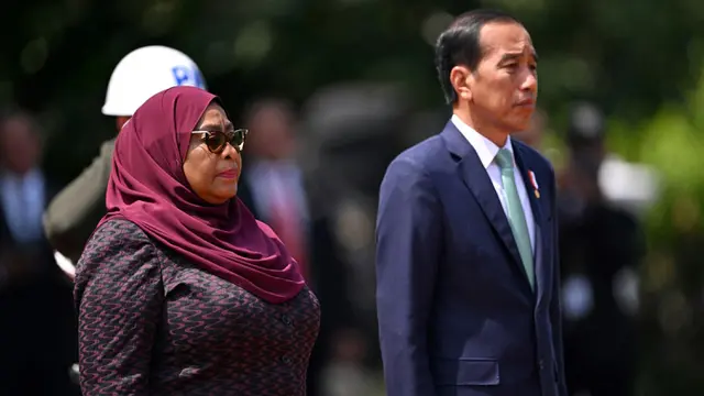 Jokowi Terima Presiden Tanzania