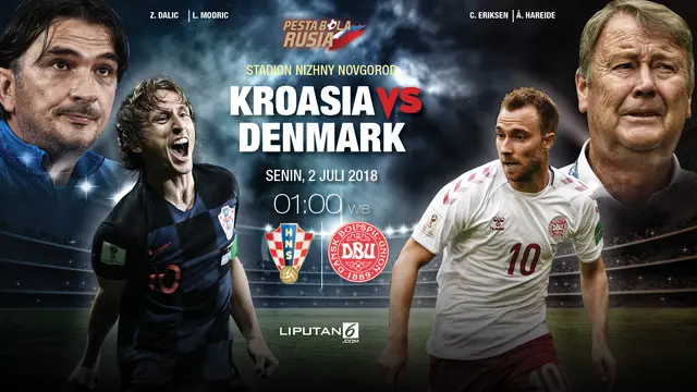 Prediksi Kroasia vs Denmark