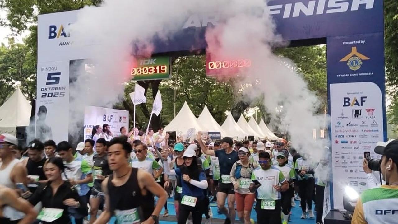 Ribuan Peserta Meriahkan BAF Lions Run 2025 di Jakarta dengan Tema 'Run for Children