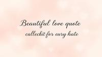 love quote