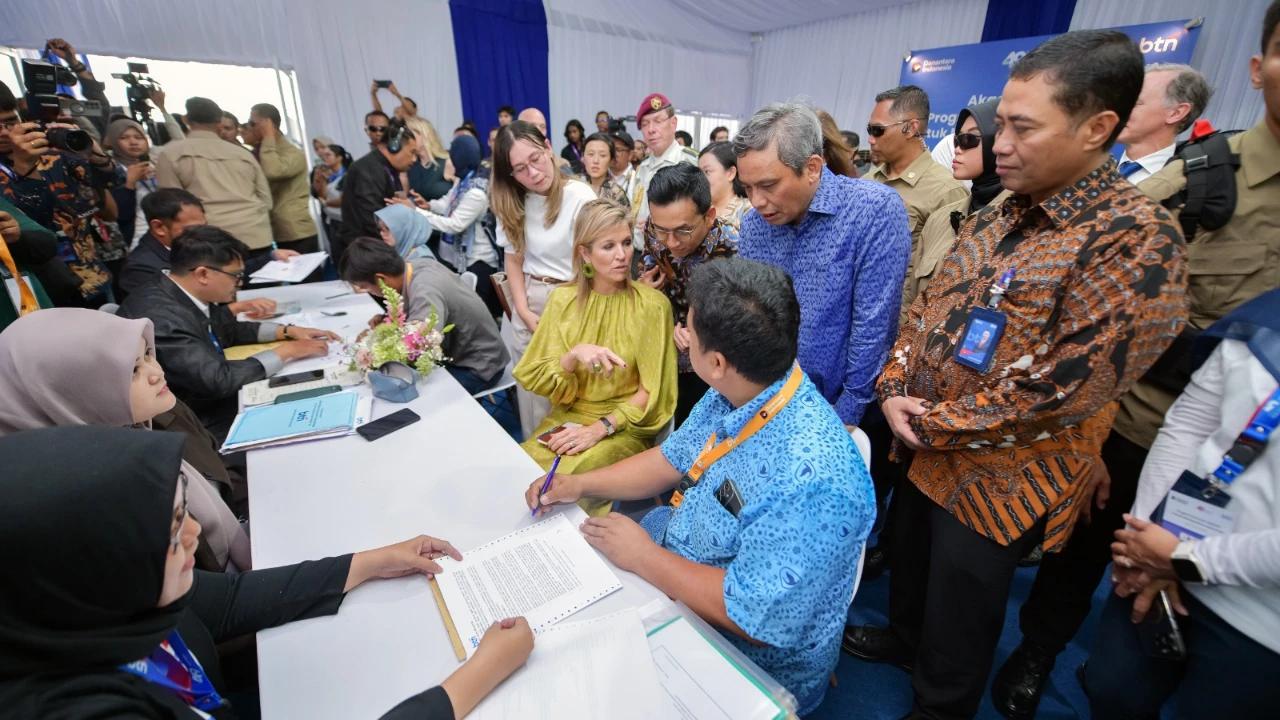 Ratu Maxima dari Belanda Apresiasi Inovasi BTN Bayar Cicilan KPR dengan Sampah