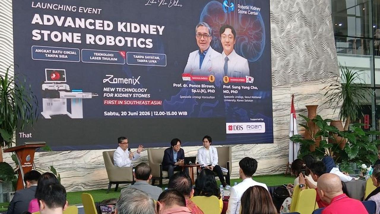 Mandaya Royal Hospital Puri Hadirkan Robot Zamenix, Solusi Terapi Batu Ginjal Tanpa Operasi