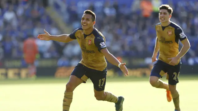 20150926-Liga Inggris-Leicester vs Arsenal