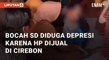 Beredar video viral terkait dugaan bocah SD yang alami depresi. Peristiwa ini terjadi Kesambi, Cirebon kota pada Senin (13/5/2024)