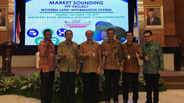 Badan Koordinasi Penanaman Modal (BKPM) melakukan penawaran proyek Sistem Informasi Pertanahan (SIP) modern kepada swasta melalui market sounding. (Yayu/Merdeka.com)