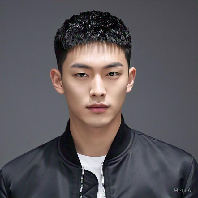 Tapered Cut dengan Textured Top Model Rambut Pria Korea Terbaru 2025