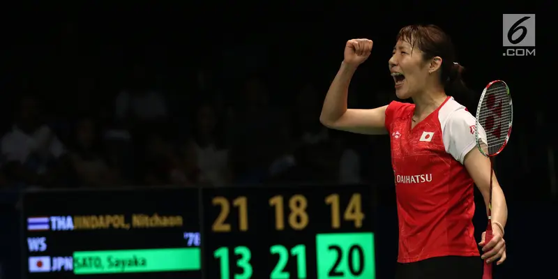 Sayaka Sato Melenggang ke Final Indonesia Open 2017