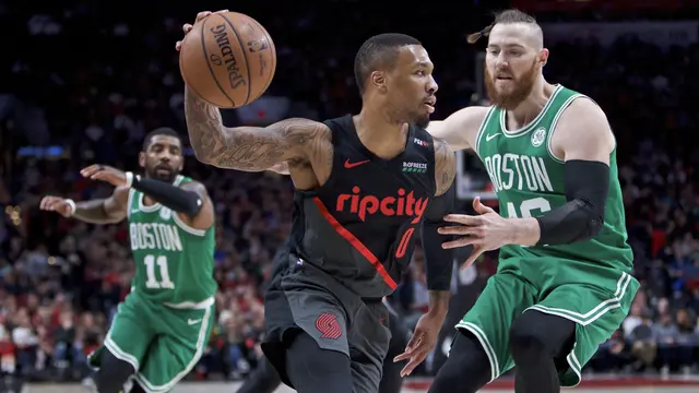 Damian Lillard Bawa Blazers Kalahkan Celtics pada lanjutan NBA