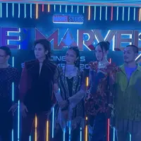 Intip gaya Aulia Sarah, Rafael Tan, dan Tatjana Saphira yang tiru outfit karakter The Marvels [@rafaell_16]