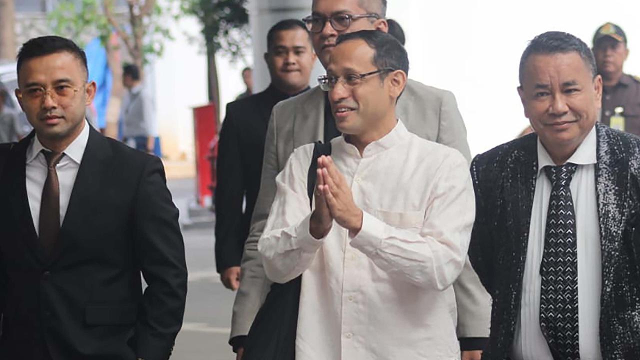 FOTO: Dipanggil Kejagung Lagi, Nadiem Diperiksa Terkait Kasus Laptop Rp9,9 Triliun
