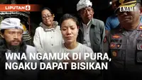 Dapat Bisikan Gaib, WNA Korsel Ngamuk di Pura Goa Raja