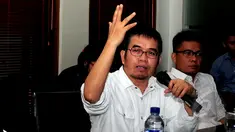 Yudi Latief saat menjadi pembicara pada diskusi "Menanti Kehancuran Negara Republik Indonesia?", Jakarta, Senin (16/3/2015). (Liputan6.com/Yoppy Renato)