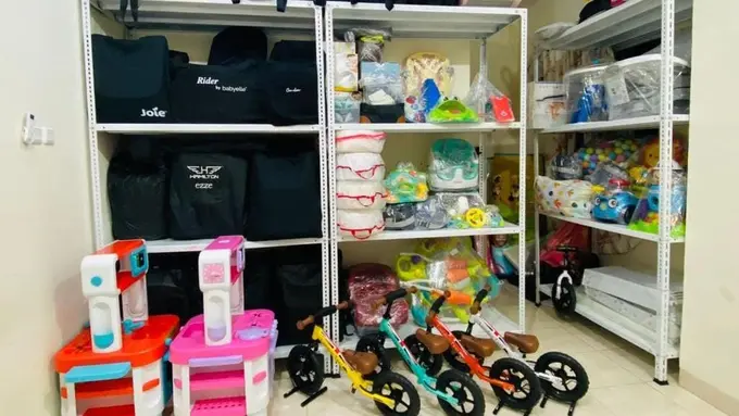 Rental perlengkapan bayi dan anak