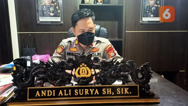 Kapolsek Panakkukang, AKP Andi Ali Surya (Liputan6.com/Fauzan)