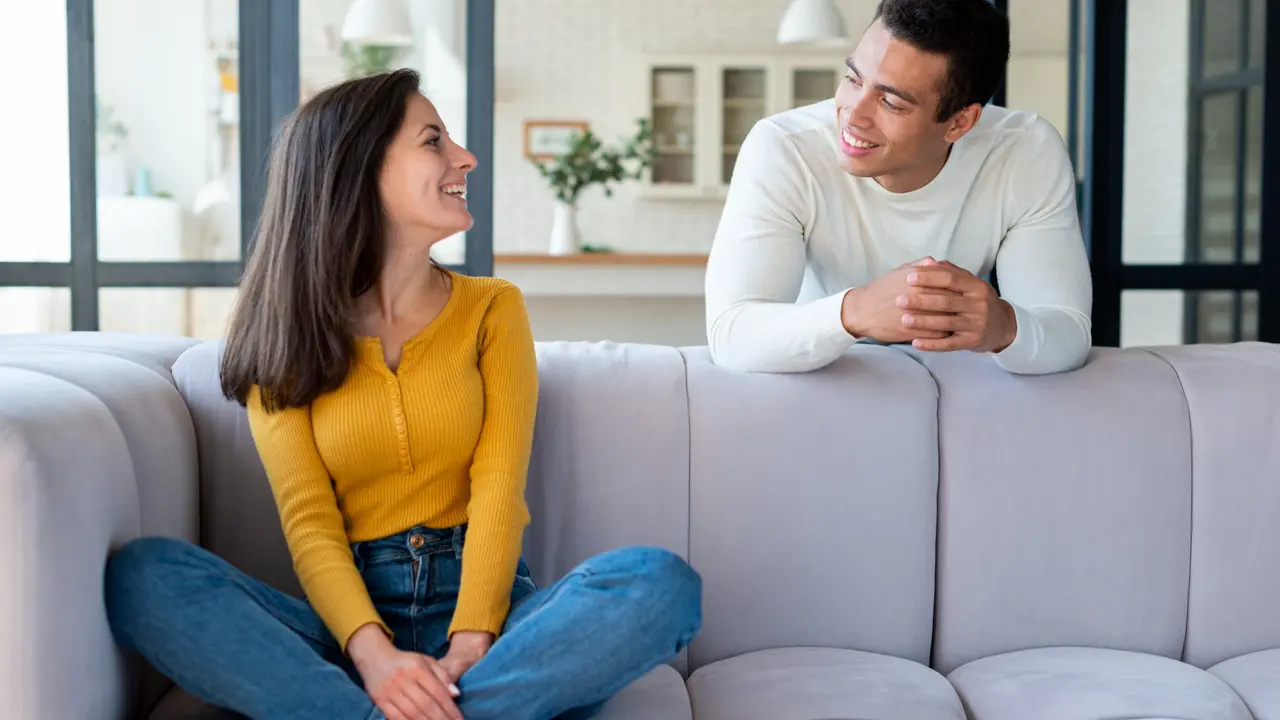 Couple Talking