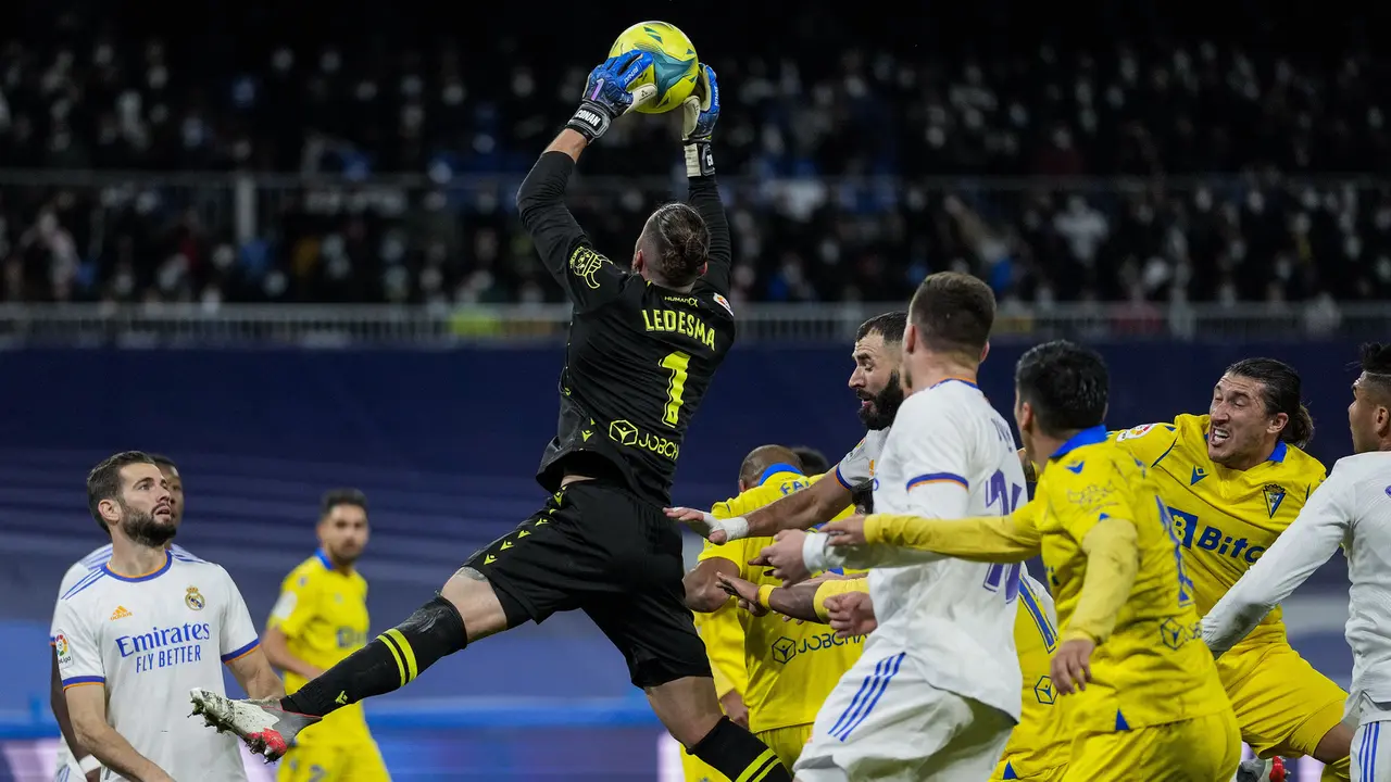 Foto: Aksi Memukau Jeremias Ledesma Putuskan Tren Kemenangan Real Madrid di Liga Spanyol