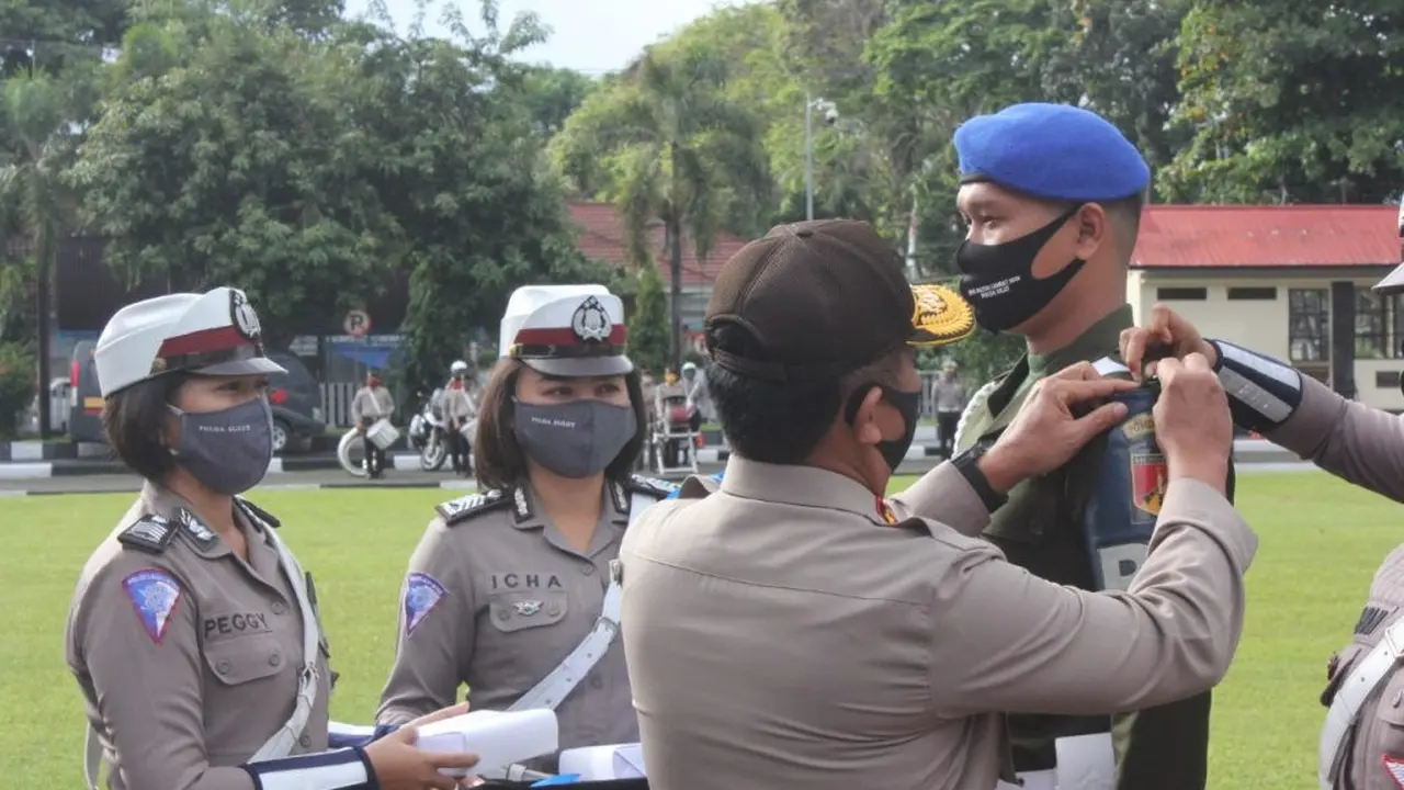 Polda Sulut kembali menggelar Operasi Kewilayahan Mandiri bersandikan Patuh Samrat 2020.