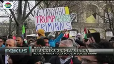 Dunia turut mengecam sikap Trump. Warga di Prancis dan Pakistan ikut turun ke jalan untuk melakukan aksi bela Palestina.