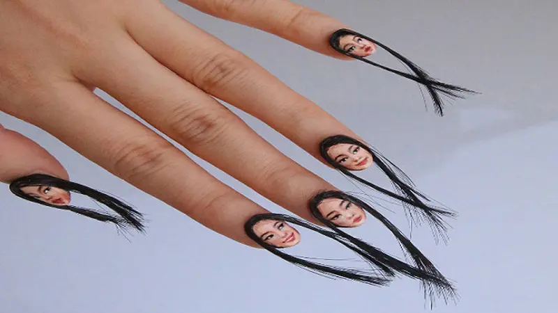 Dain Yoon Artis Ilusi Pembuat Hairy Nail Art