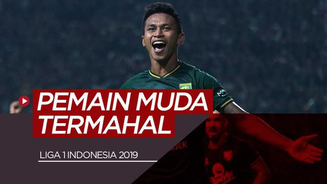 Berita video 10 pesepak bola muda Indonesia termahal di Liga 1 Indonesia 2019.