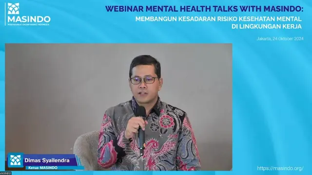 Menurut data Organisasi Kesehatan Dunia pada tahun 2019, diperkirakan 15% orang dewasa usia kerja mengalami gangguan mental.
