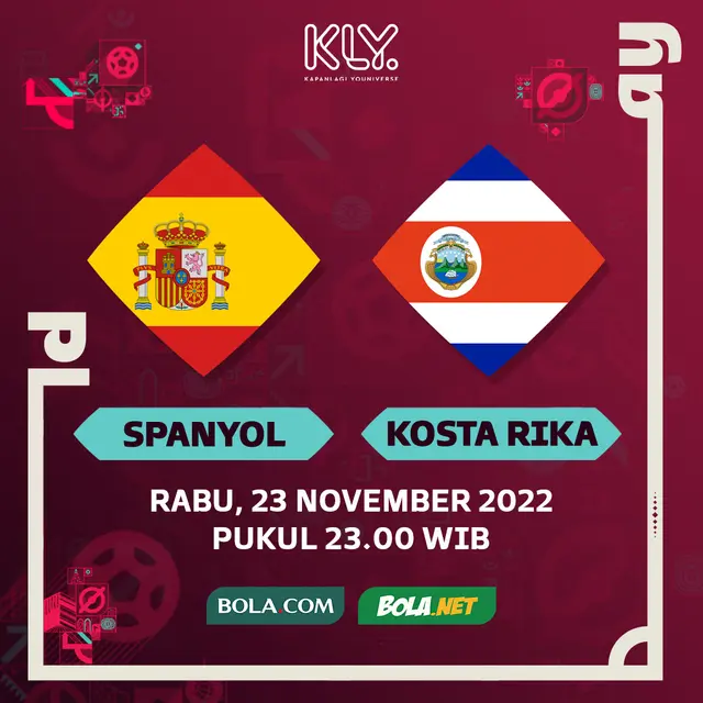 Prediksi Piala Dunia - Spanyol Vs Kosta Rika