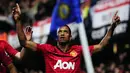 Luis Nani. Di Liga Inggris, sayap kiri Portugal berusia 35 tahun yang sejak awal musim 2021/2022 membela Melbourne Victory di Liga Australia ini hanya memperkuat satu klub, yaitu Manchester United selama 7 musim mulai 2007/2008 hingga 2013/2014. Bersama MU ia meraih 4 gelar Liga Inggris pada musim 2007/2008, 2008/2009, 2010/2011 dan terakhir pada 2012/2013 saat terakhir kalinya Setan Merah dibesut Sir Alex Ferguson. Bersama Setan Merah ia total tampil dalam 147 laga di Liga Inggris dengan torehan 26 gol dan 56 assist. (AFP/Glyn Kirk)