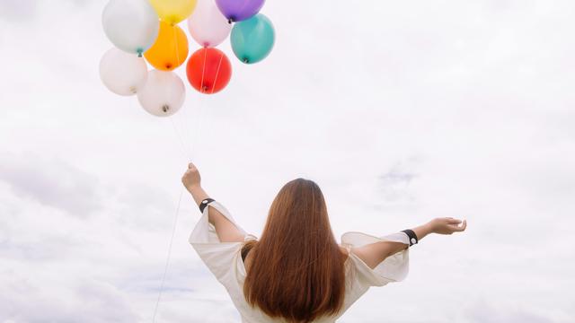 Ilustrasi manusia bahagia