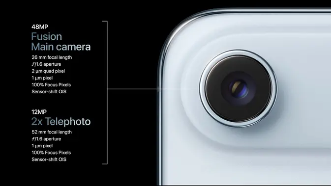 Detail spesifikasi kamera iPhone 17 Air