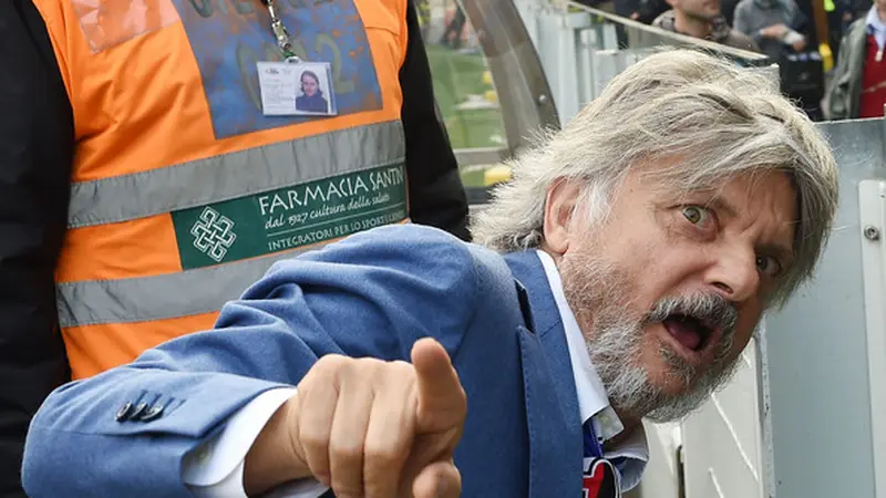 Presiden Sampdoria, Massimo Ferrero