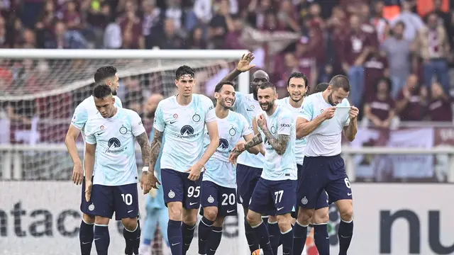Hasil Liga Italia: Menang di Kandang Torino, Inter Milan Naik ke Posisi Dua Klasemen